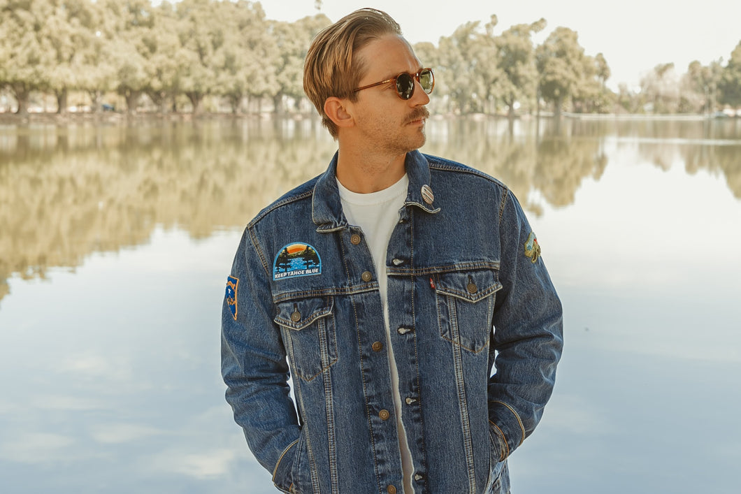 Levi's Exclusive Keep Tahoe Blue Trucker Jacket